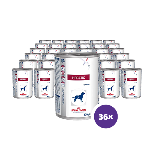 Royal Canin Hepatic för hund 36 x 420 g EKONOMIPACK