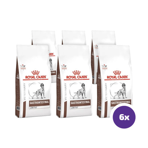Royal Canin Gastrointestinal Low Fat för hund 6 x 1,5 kg EKONOMIPACK