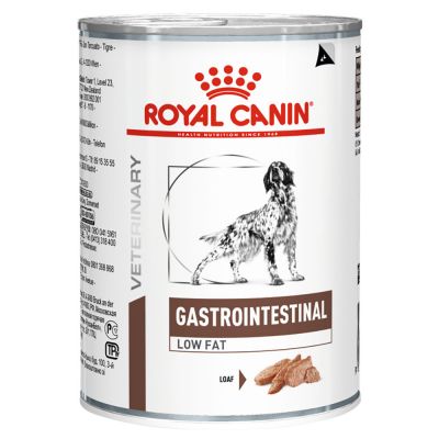 Royal Canin Gastrointestinal Low Fat för hund 12 x 410 g