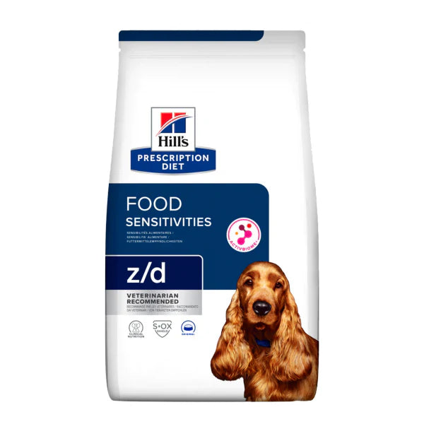 Hill's z/d Food Sensitivities ActivBiome+ koiralle 10 kg RIKKOONTUNUT