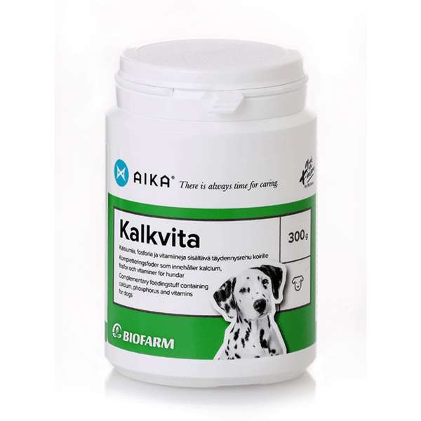 AIKA Kalkvita för hund 1 kg