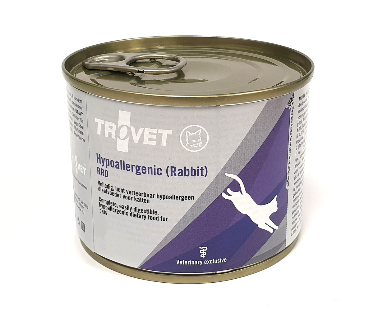 Trovet RRD Hypoallergenic kanin för katt 12 x 200 g