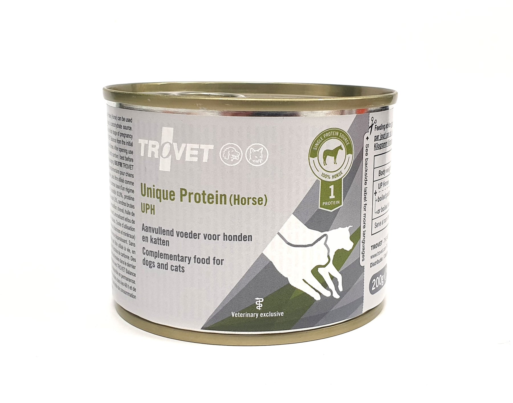 Trovet Unique Protein UPH häst för hund och katt 200 g