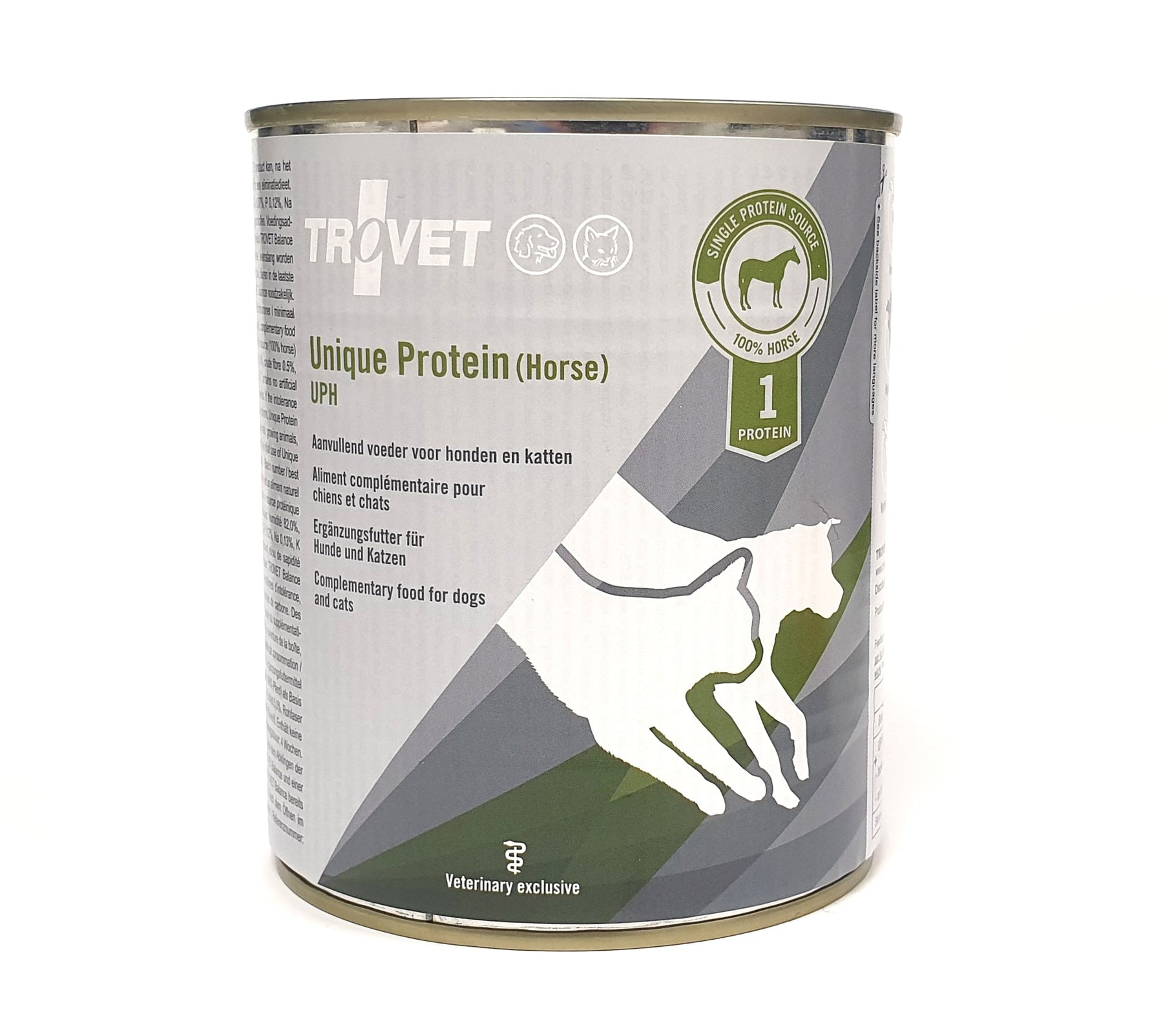 Trovet Unique Protein UPH häst för hund och katt 6 x 800 g